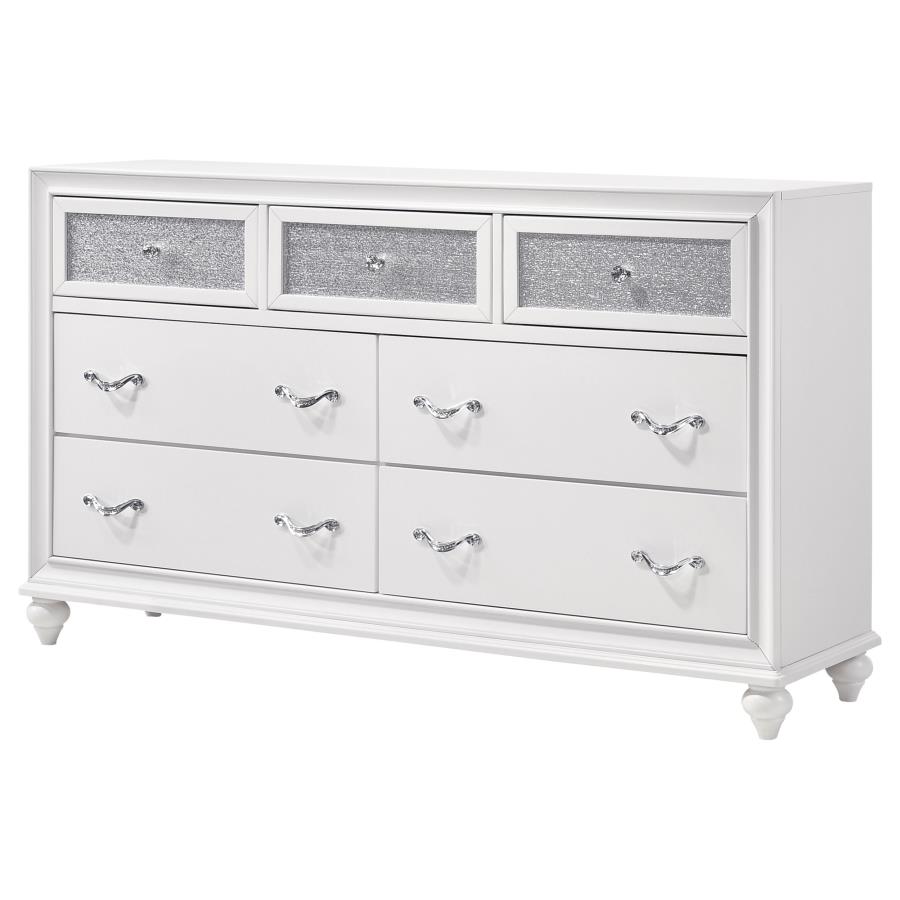 (image for) Barzini 7-drawer Dresser White