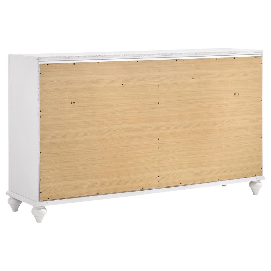 (image for) Barzini 7-drawer Dresser White