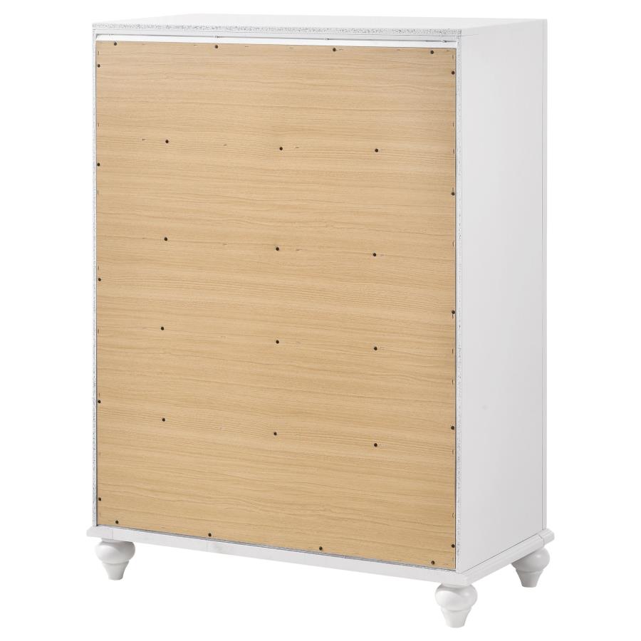 (image for) Barzini 5-drawer Bedroom Chest White