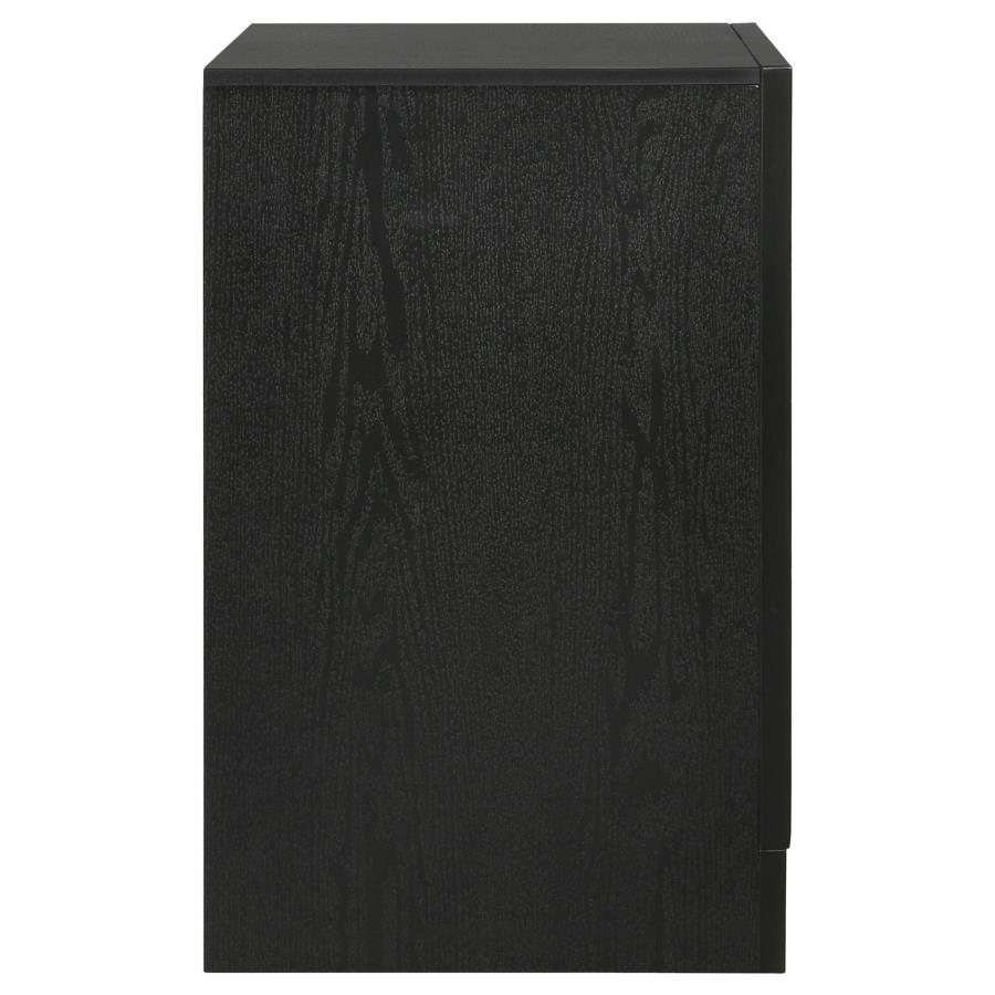 (image for) Miranda 2-drawer Nightstand Black