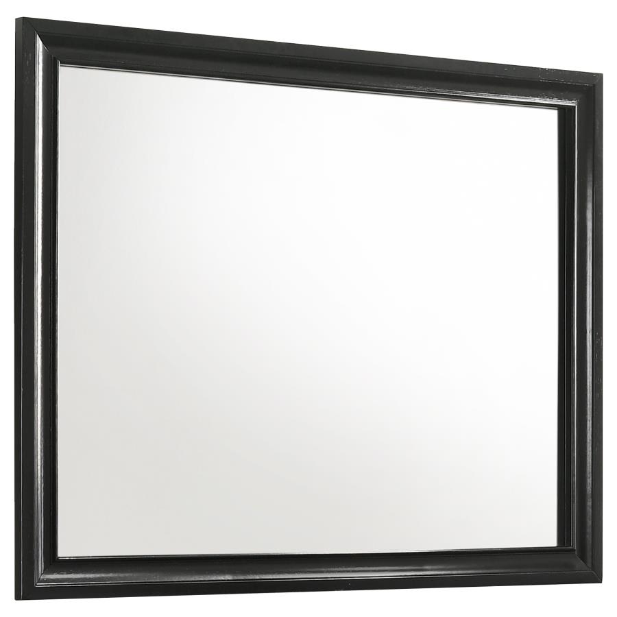 (image for) Miranda Dresser Mirror Black - Click Image to Close