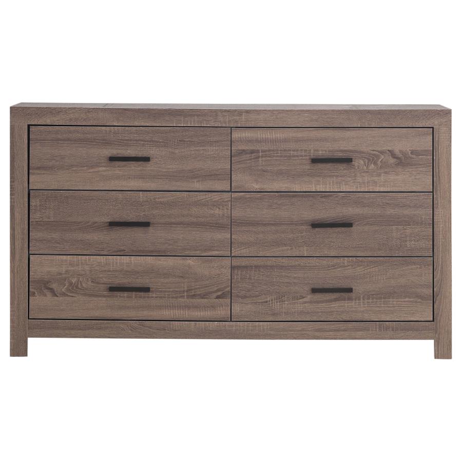 (image for) Brantford 4-piece Queen Bedroom Set Barrel Oak