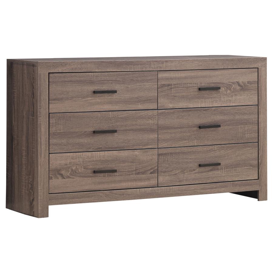 (image for) Brantford 4-piece Queen Bedroom Set Barrel Oak