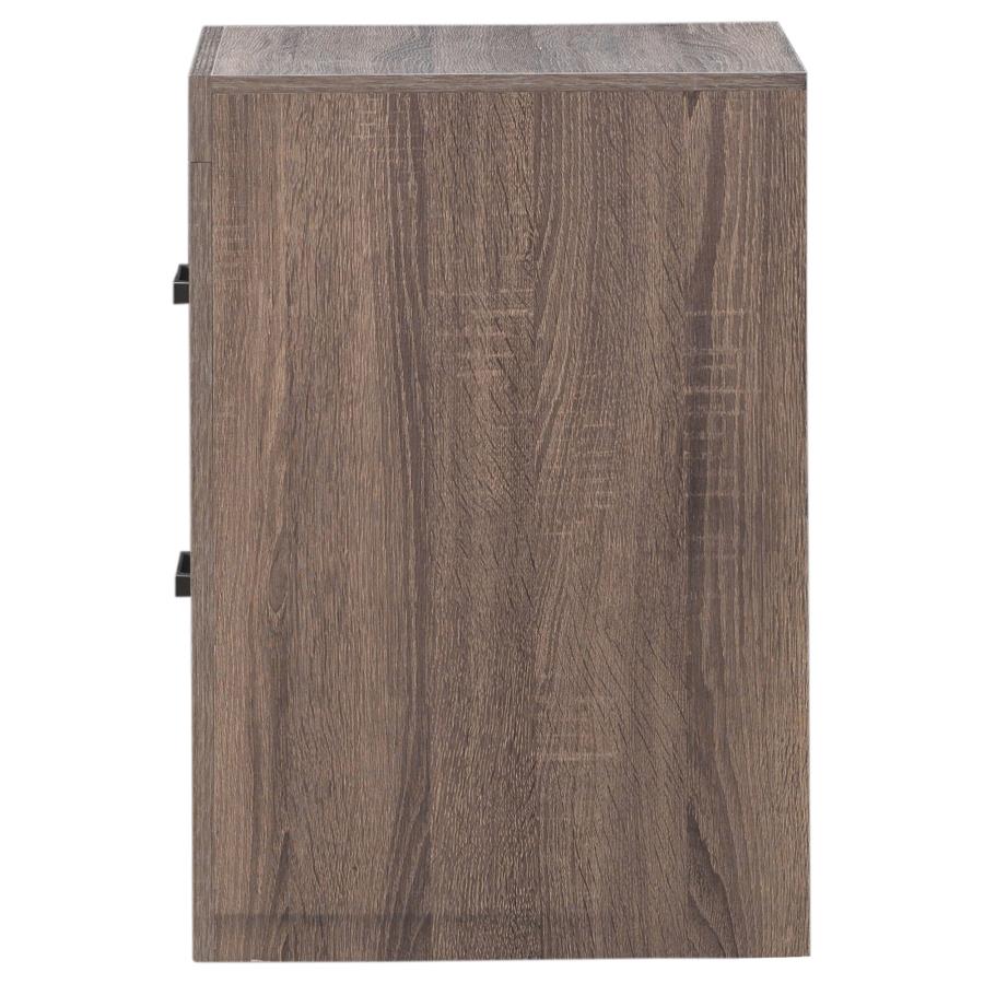 (image for) Brantford 2-drawer Nightstand Barrel Oak