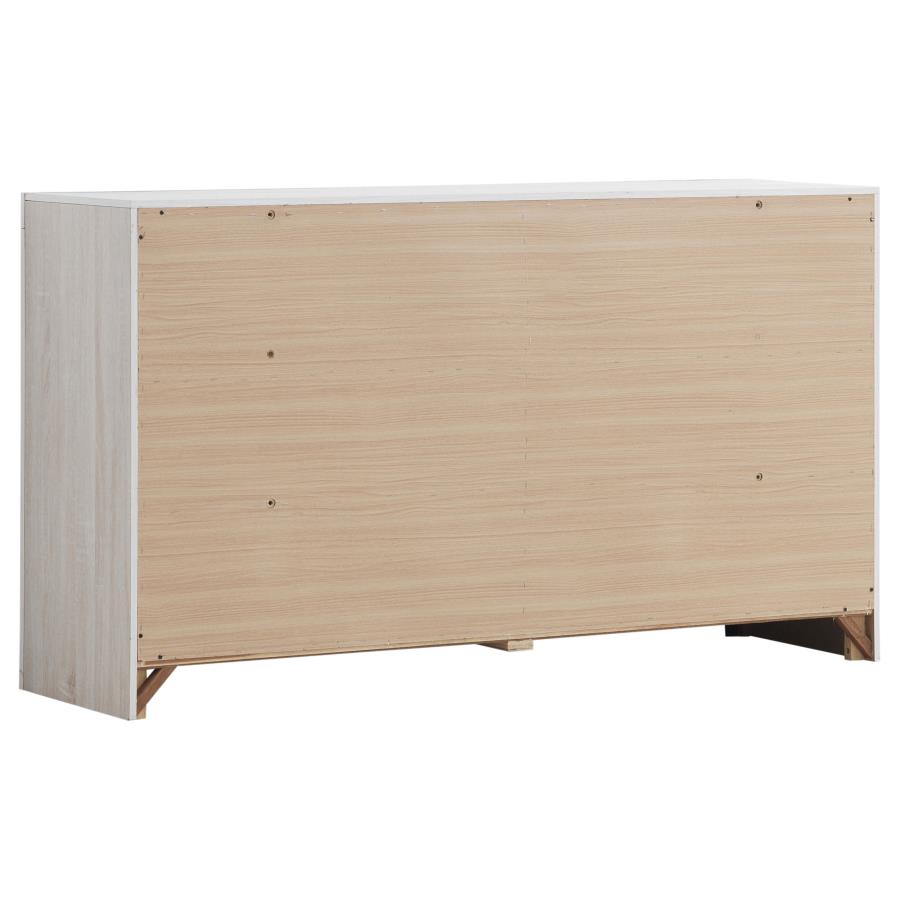 (image for) Brantford 6-drawer Dresser Coastal White