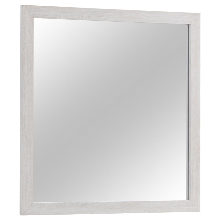 (image for) Brantford Dresser Mirror Coastal White - Click Image to Close