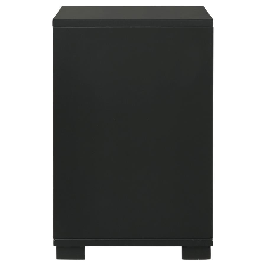 (image for) Blacktoft 2-drawer Nightstand Black