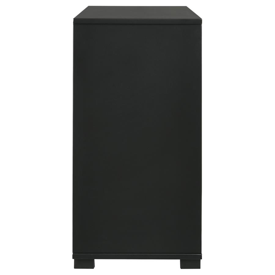 (image for) Blacktoft 6-drawer Dresser Black