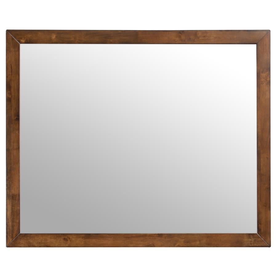 (image for) Genevieve Dresser Mirror Dark Brown