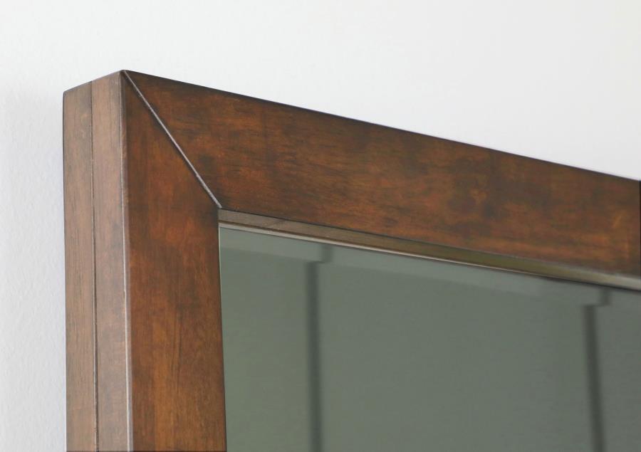 (image for) Genevieve Dresser Mirror Dark Brown