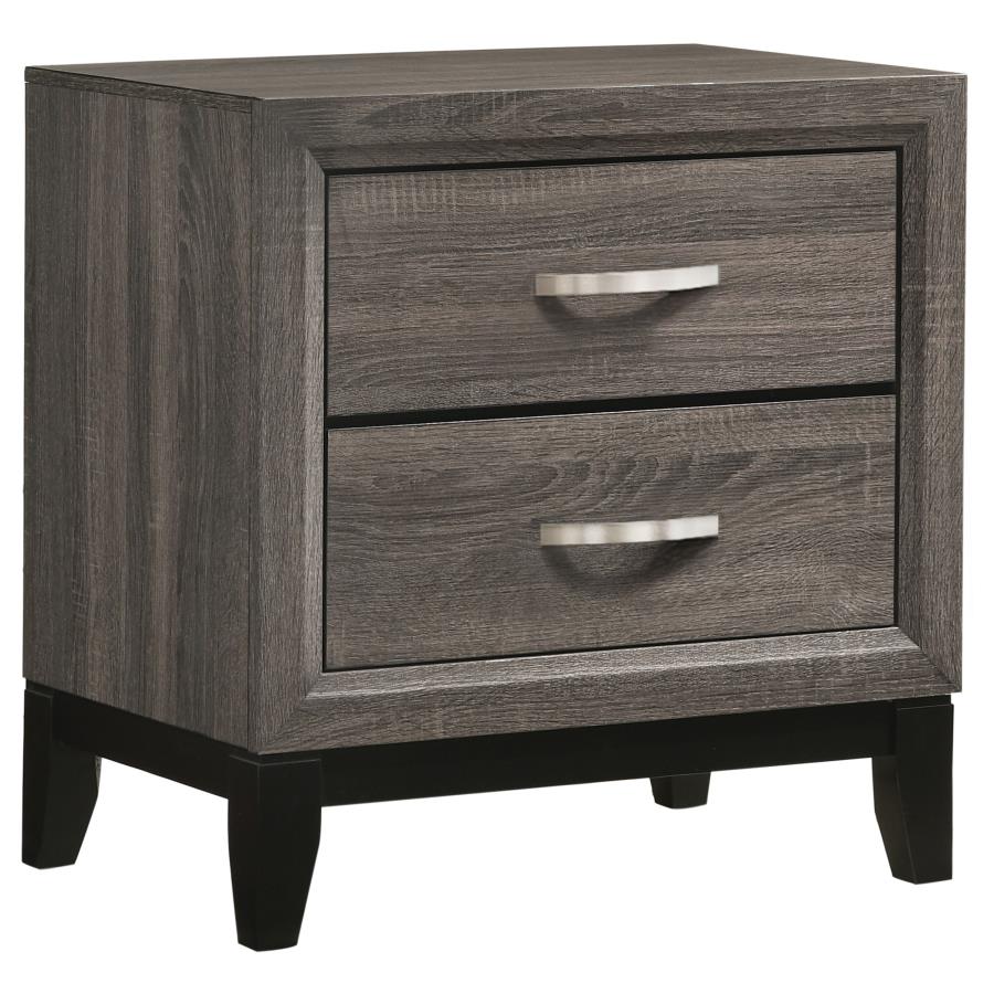 (image for) Watson 4-piece California King Bedroom Set Grey Oak