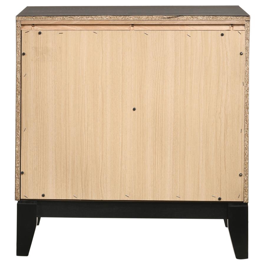 (image for) Watson 2-drawer Nightstand Grey Oak