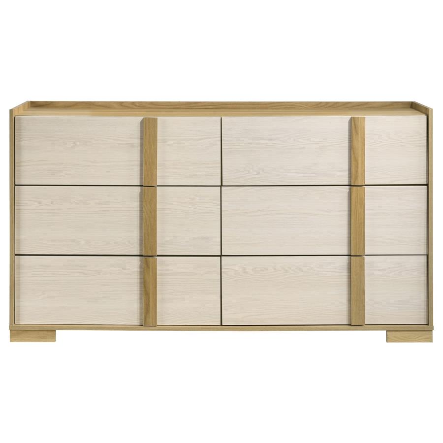 (image for) Hyland 6-drawer Dresser Natural