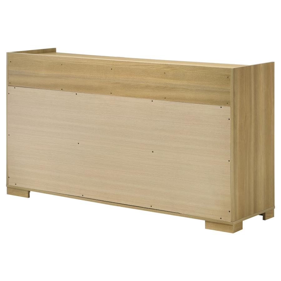 (image for) Hyland 6-drawer Dresser Natural