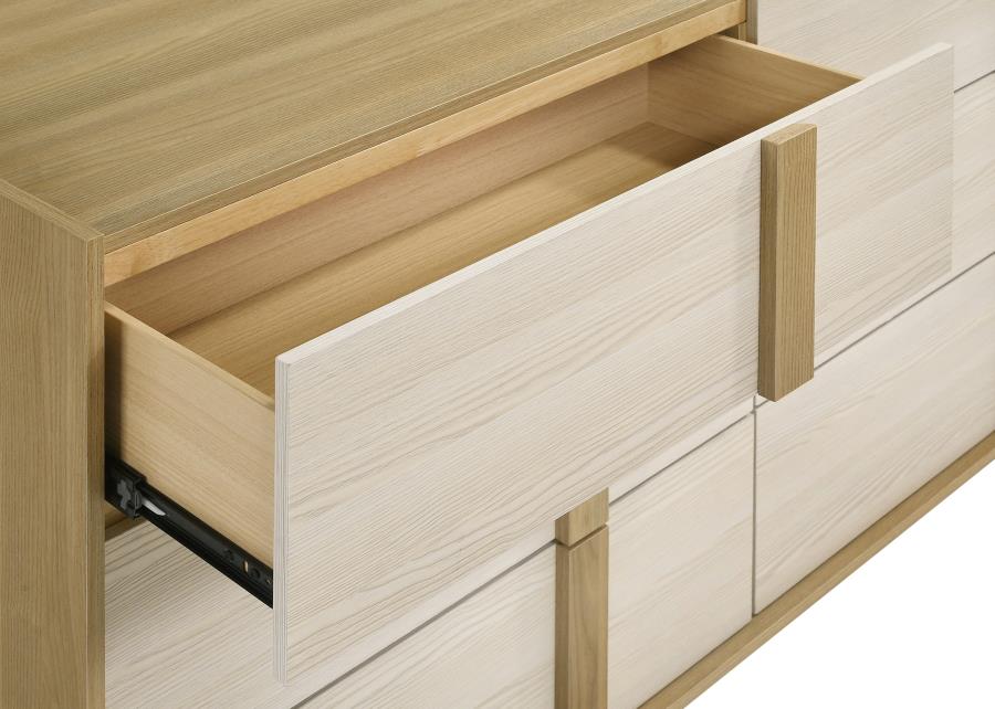 (image for) Hyland 6-drawer Dresser Natural