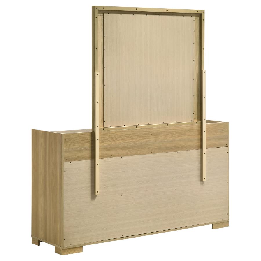 (image for) Hyland 6-drawer Dresser with Mirror Natural