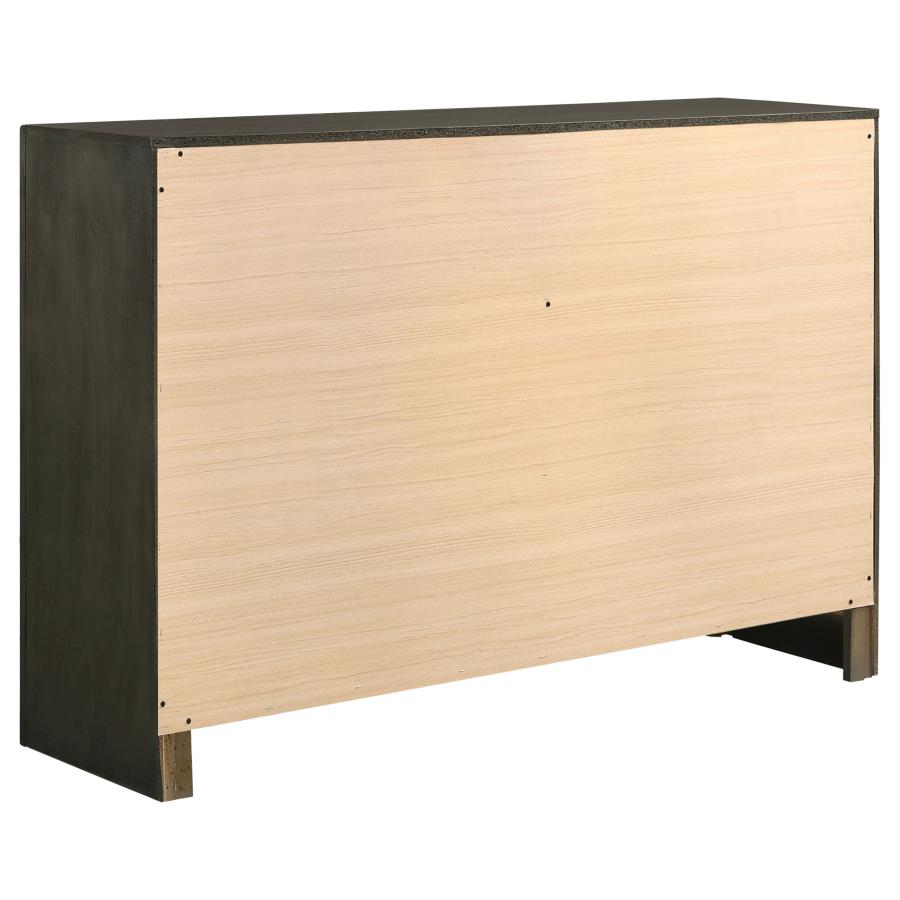 (image for) Serenity 9-drawer Dresser Mod Grey