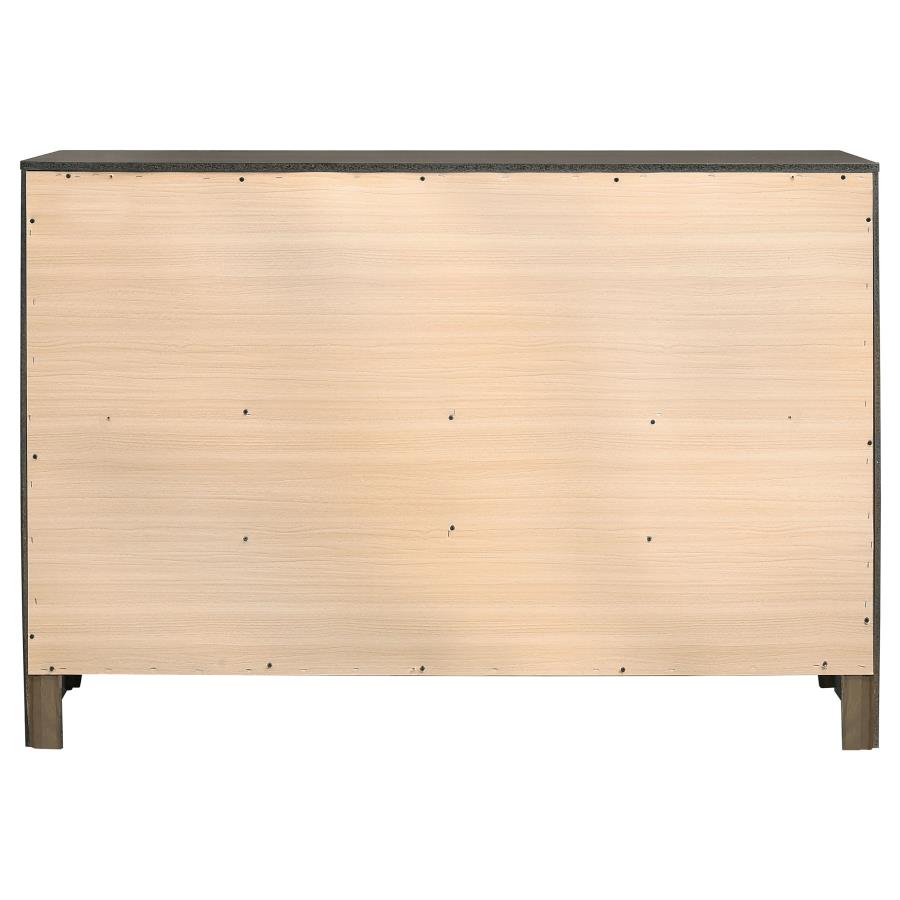 (image for) Serenity 9-drawer Dresser Mod Grey