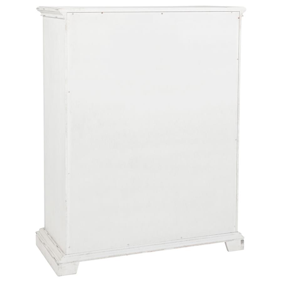 McKinney 5-drawer Bedroom Chest of Drawers Vintage White