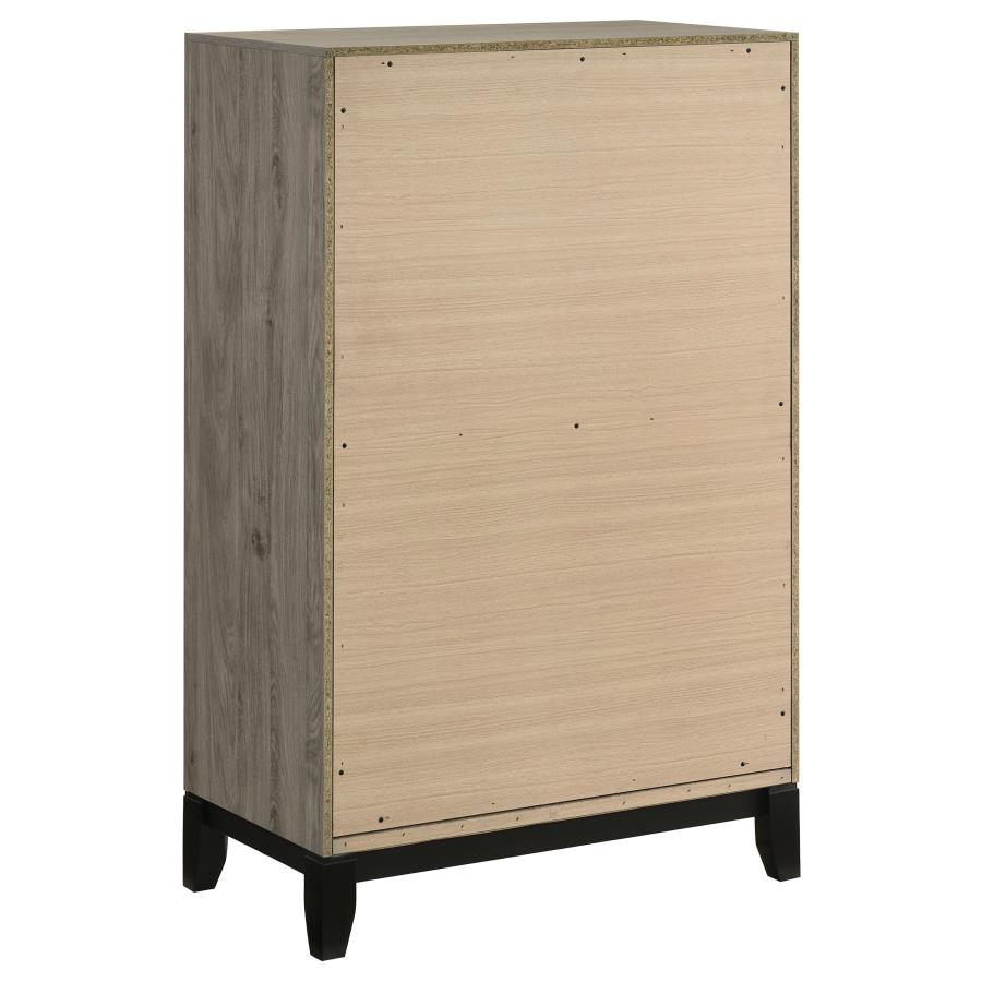 Watson Five-piece Queen Bedroom Set Light Taupe