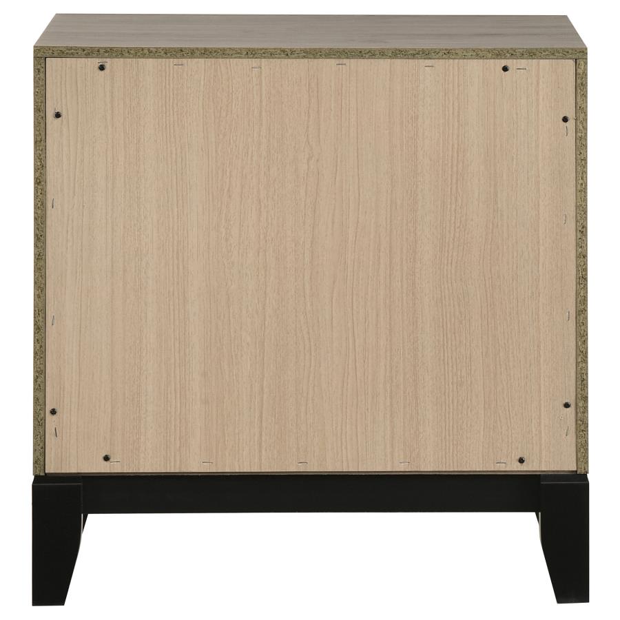 Watson 2-drawer Nightstand Bedside Table Light Taupe