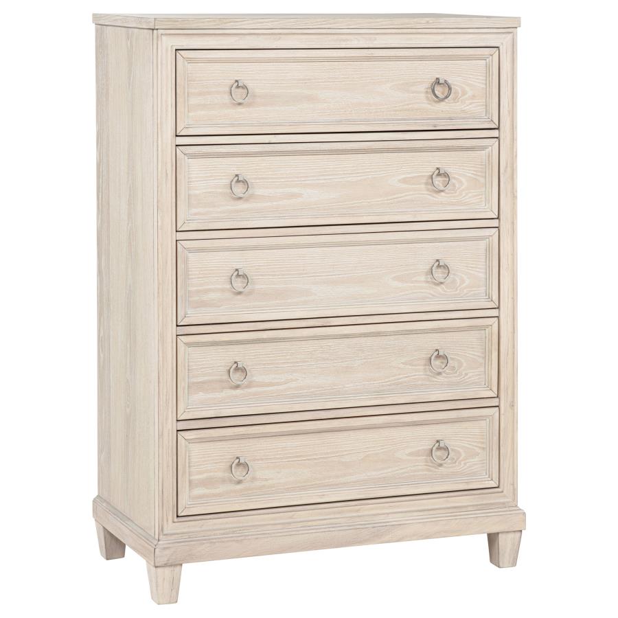 Pembroke 5-piece Eastern King Bedroom Set Washed Oak