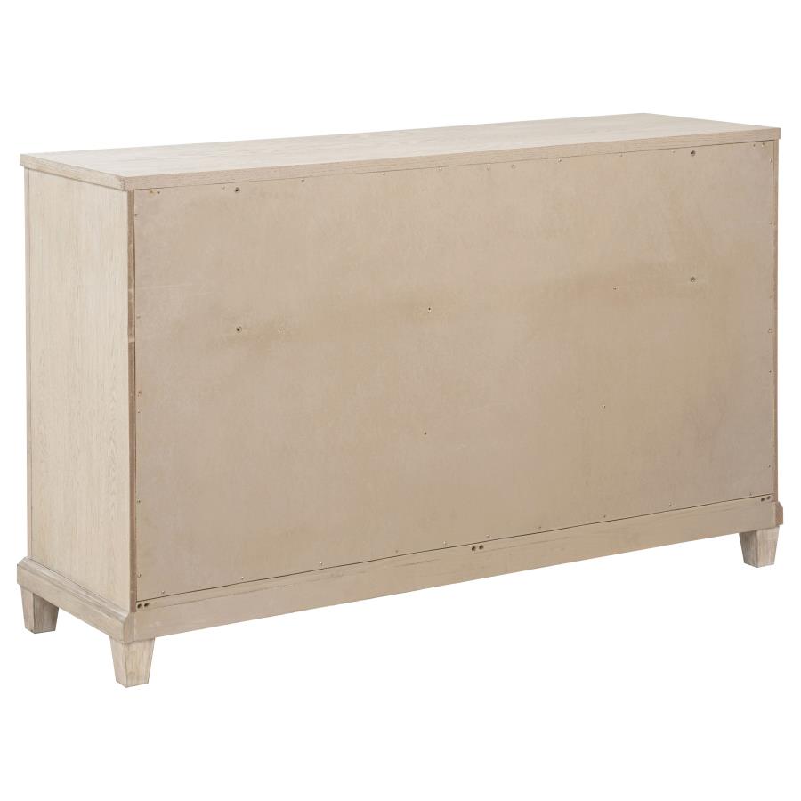 Pembroke 4-piece California King Bedroom Set Washed Oak