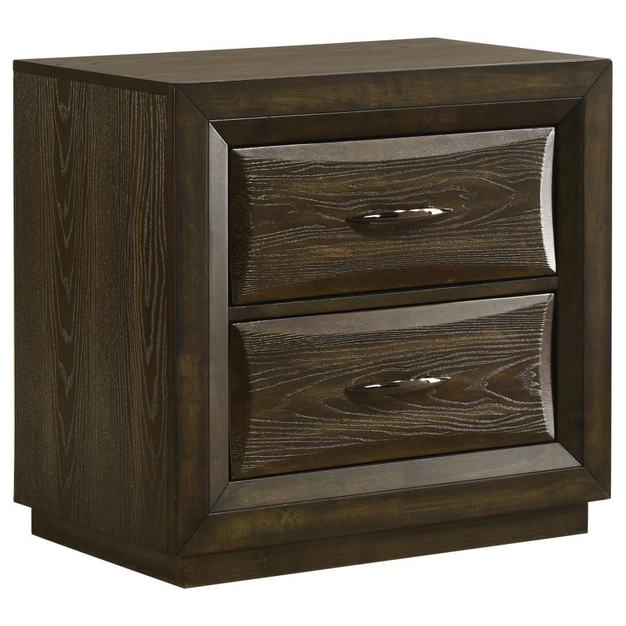 Atlas 5-piece California King Bedroom Set Dark Oak