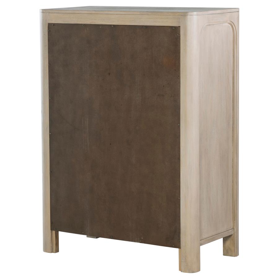 Solano 5-drawer Bedroom Chest of Drawers Weathered Mango