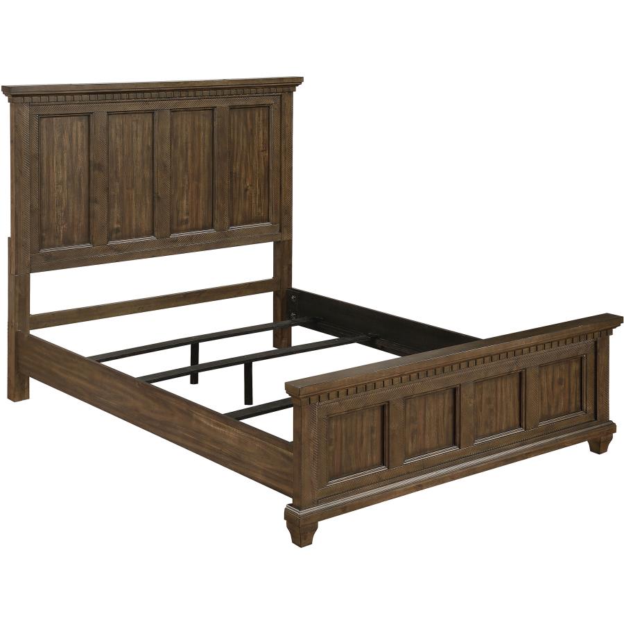 (image for) Bennington 4-piece Eastern King Bedroom Set Acacia Brown