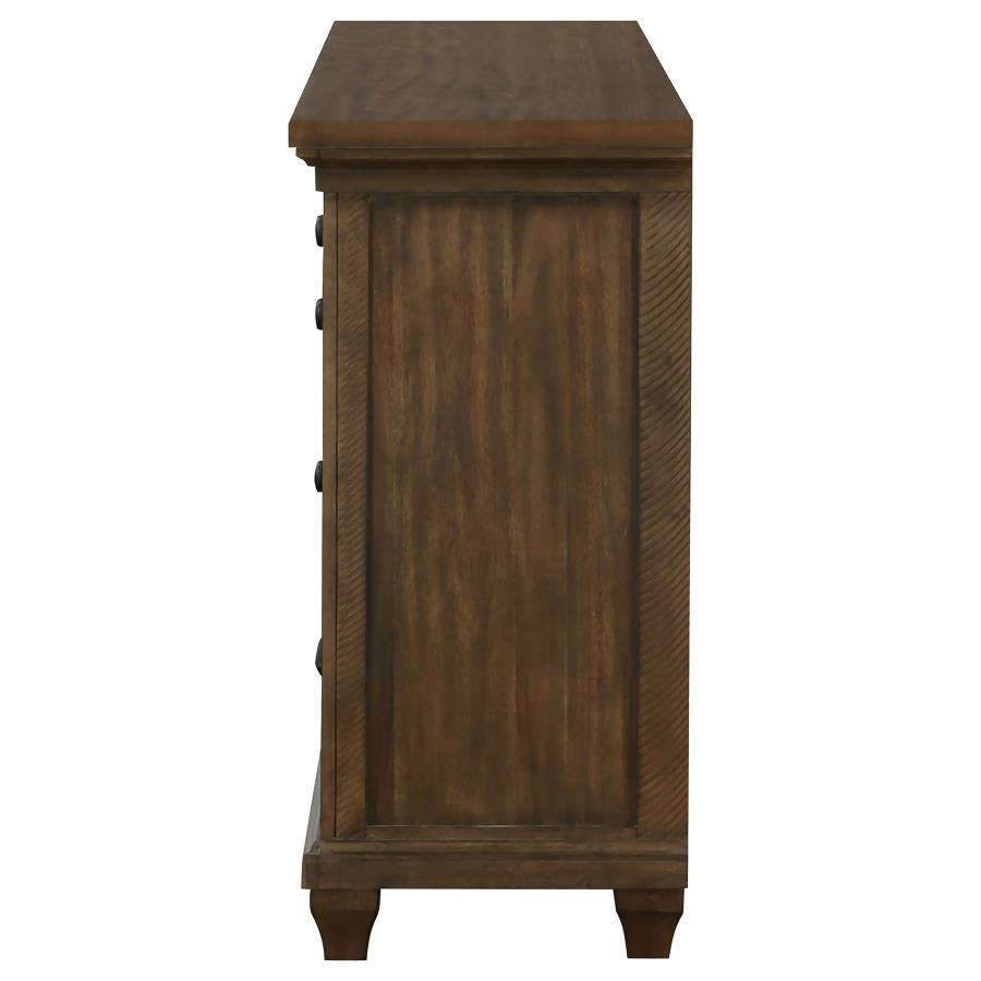 (image for) Bennington 7-drawer Dresser Acacia Brown