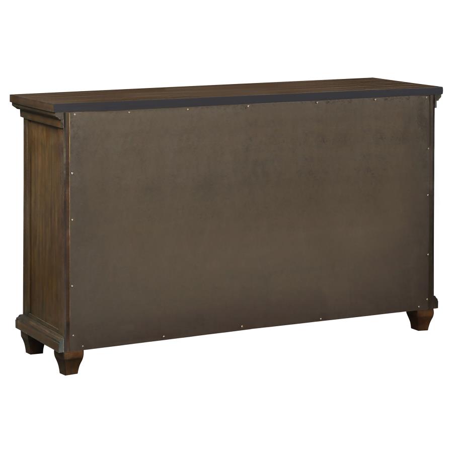 (image for) Bennington 7-drawer Dresser Acacia Brown