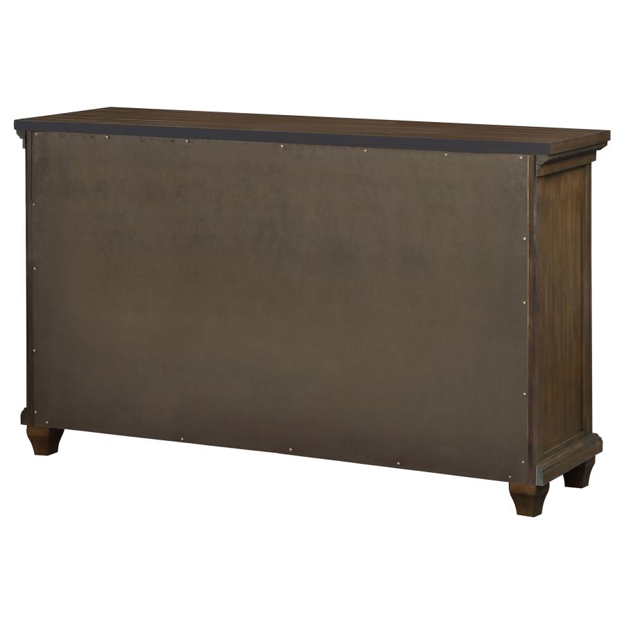 (image for) Bennington 7-drawer Dresser Acacia Brown