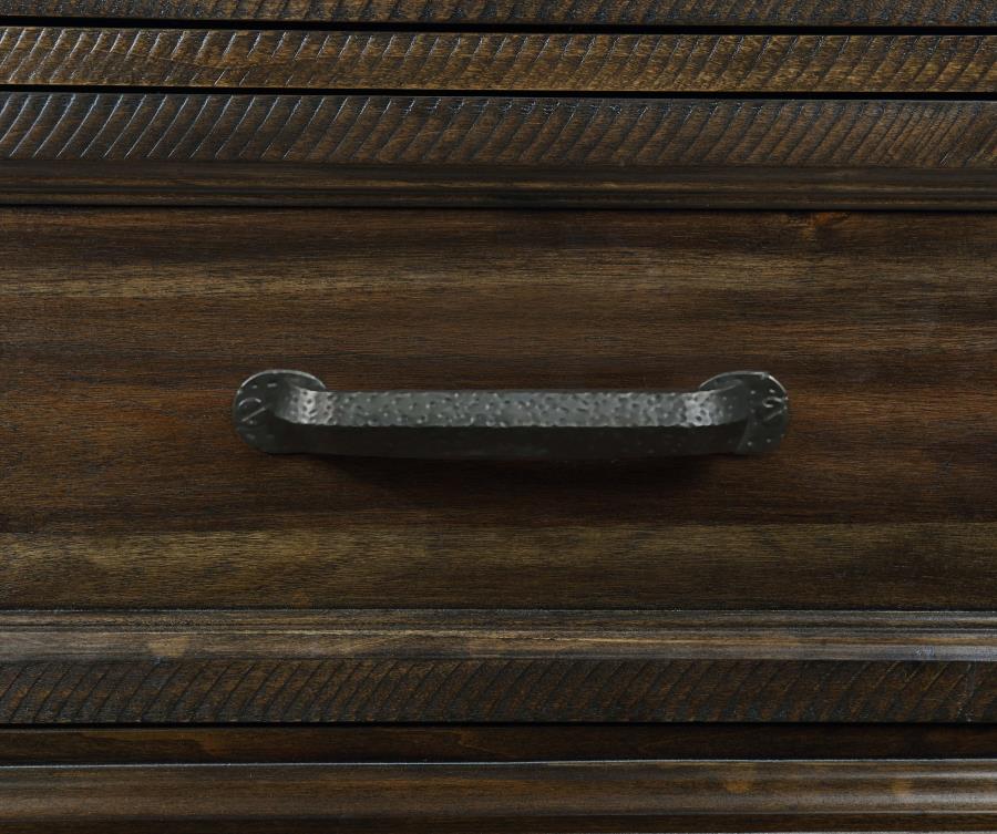 (image for) Bennington 7-drawer Dresser Acacia Brown