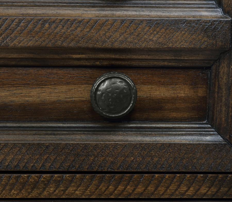 (image for) Bennington 5-drawer Bedroom Chest Acacia Brown