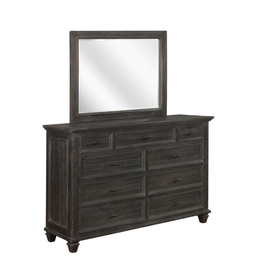 (image for) Atascadero 9-drawer Dresser Weathered Carbon