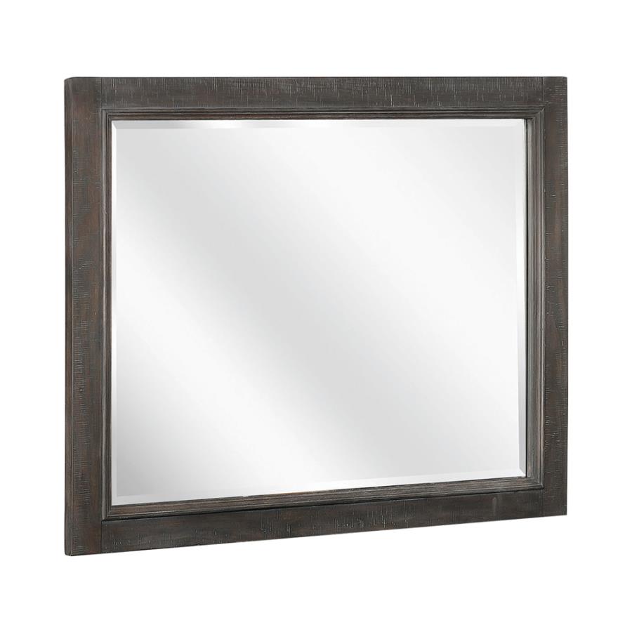 (image for) Atascadero Rectangular Mirror Weathered Carbon