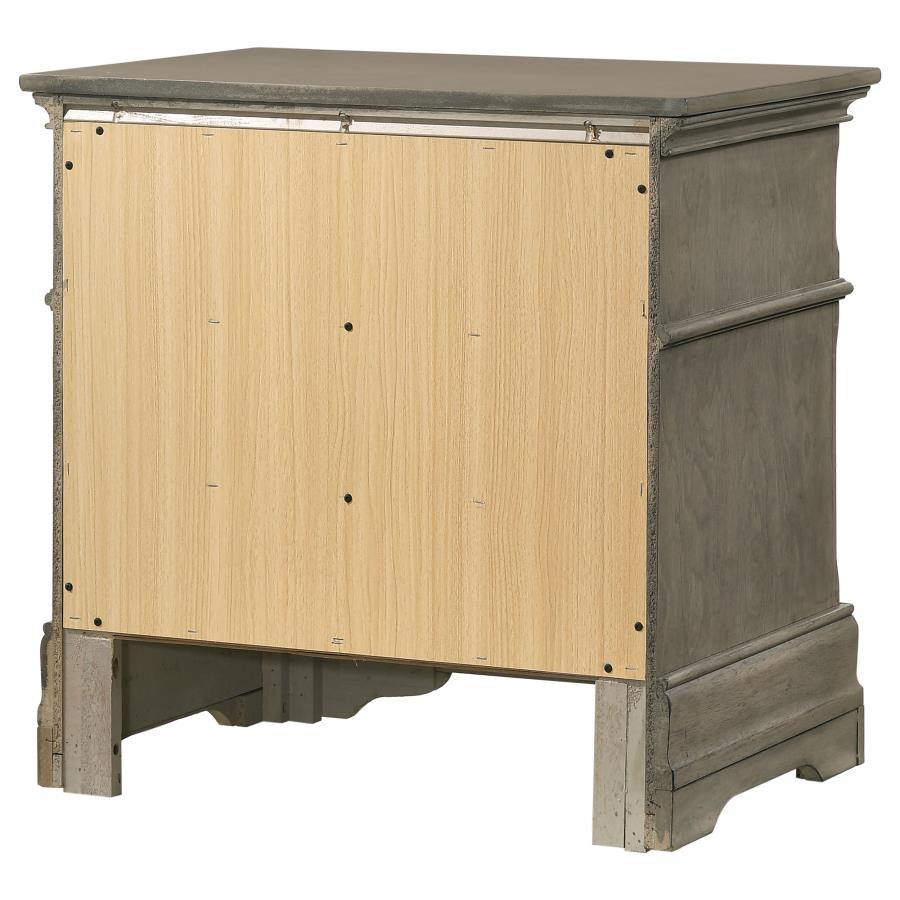 (image for) Manchester 3-drawer Nightstand Wheat Brown