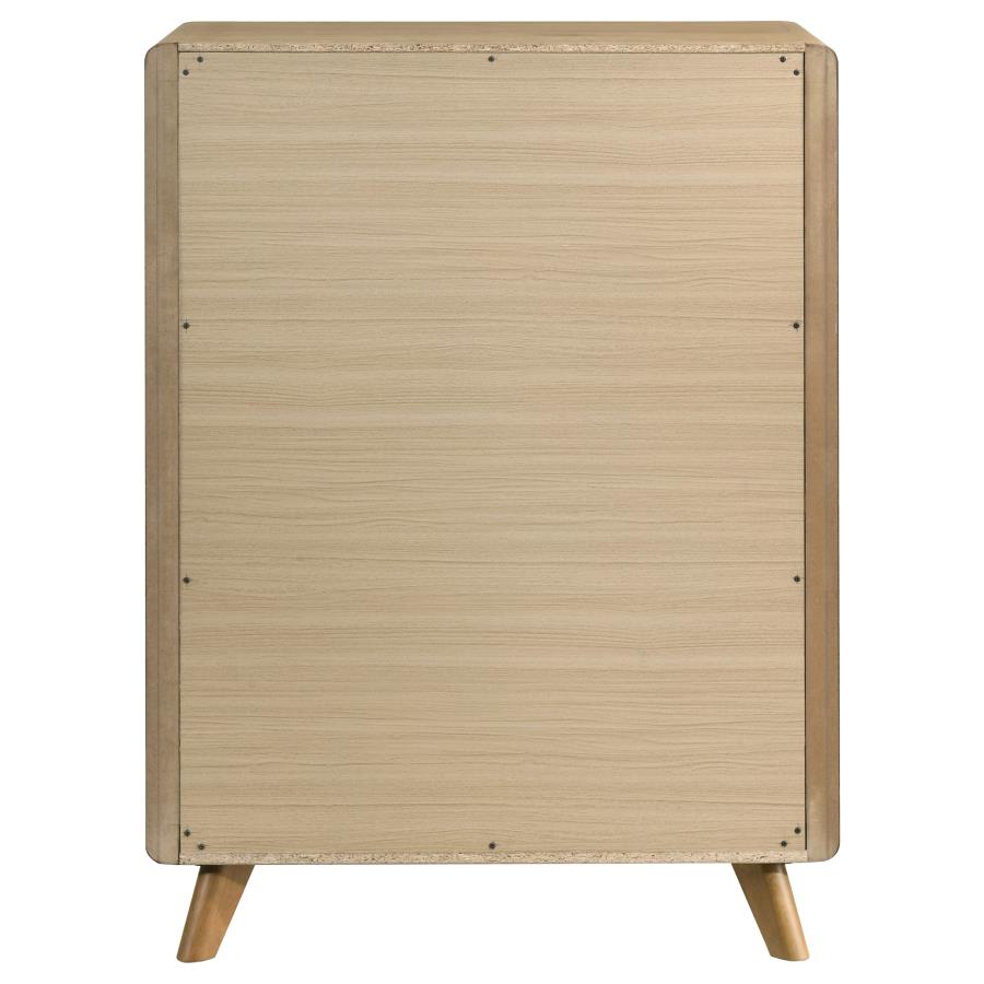 Bennett 5-drawer Bedroom Chest of Drawers Light Oak