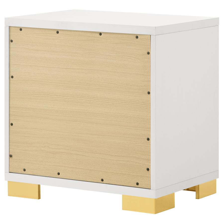 (image for) Marceline 2-drawer Nightstand White