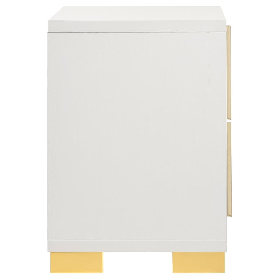 (image for) Marceline 2-drawer Nightstand White