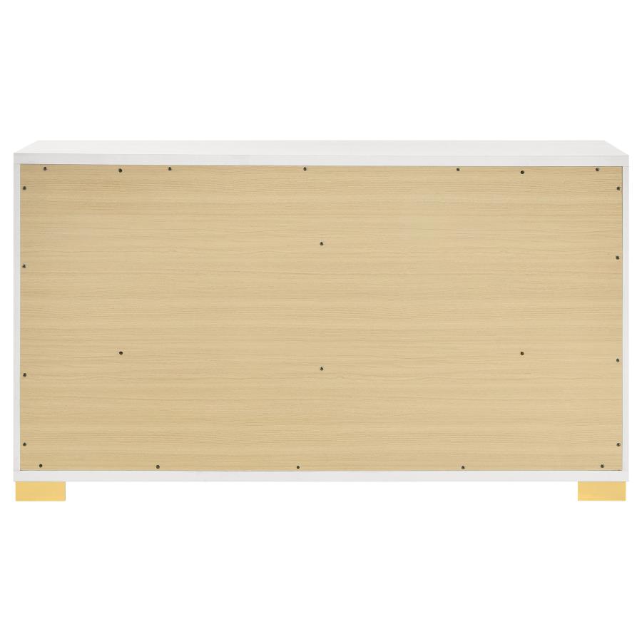 (image for) Marceline 6-drawer Dresser White