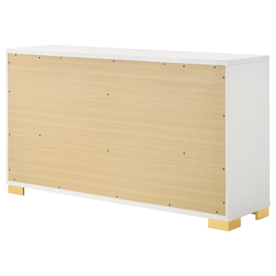 (image for) Marceline 6-drawer Dresser White