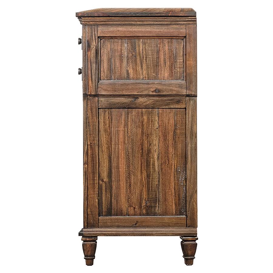 (image for) Avenue 8-drawer Dresser Weathered Burnished Brown