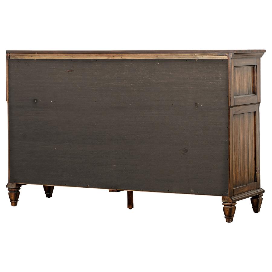 (image for) Avenue 8-drawer Dresser Weathered Burnished Brown