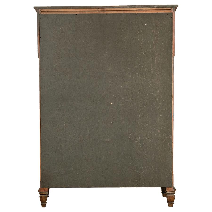 (image for) Avenue 8-drawer Bedroom Chest Weathered Burnished Brown