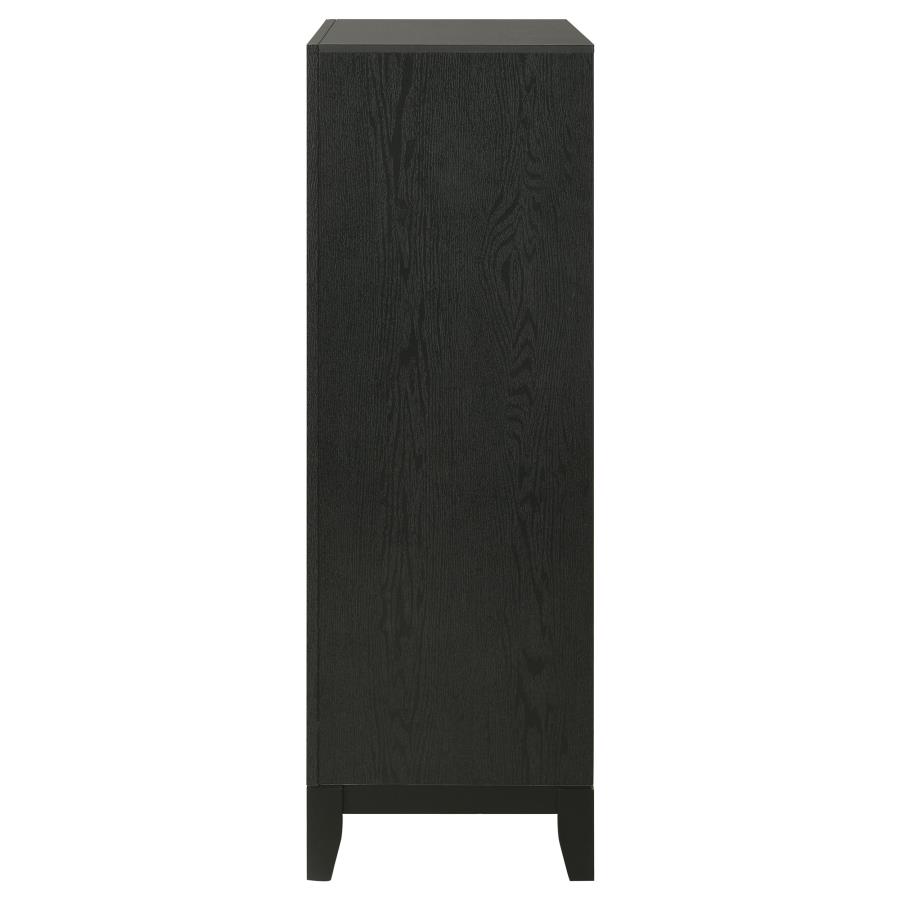 (image for) Valencia 6-drawer Dresser Black