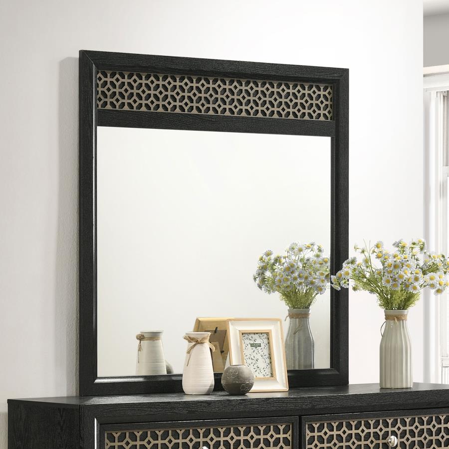 (image for) Valencia Dresser Mirror Black