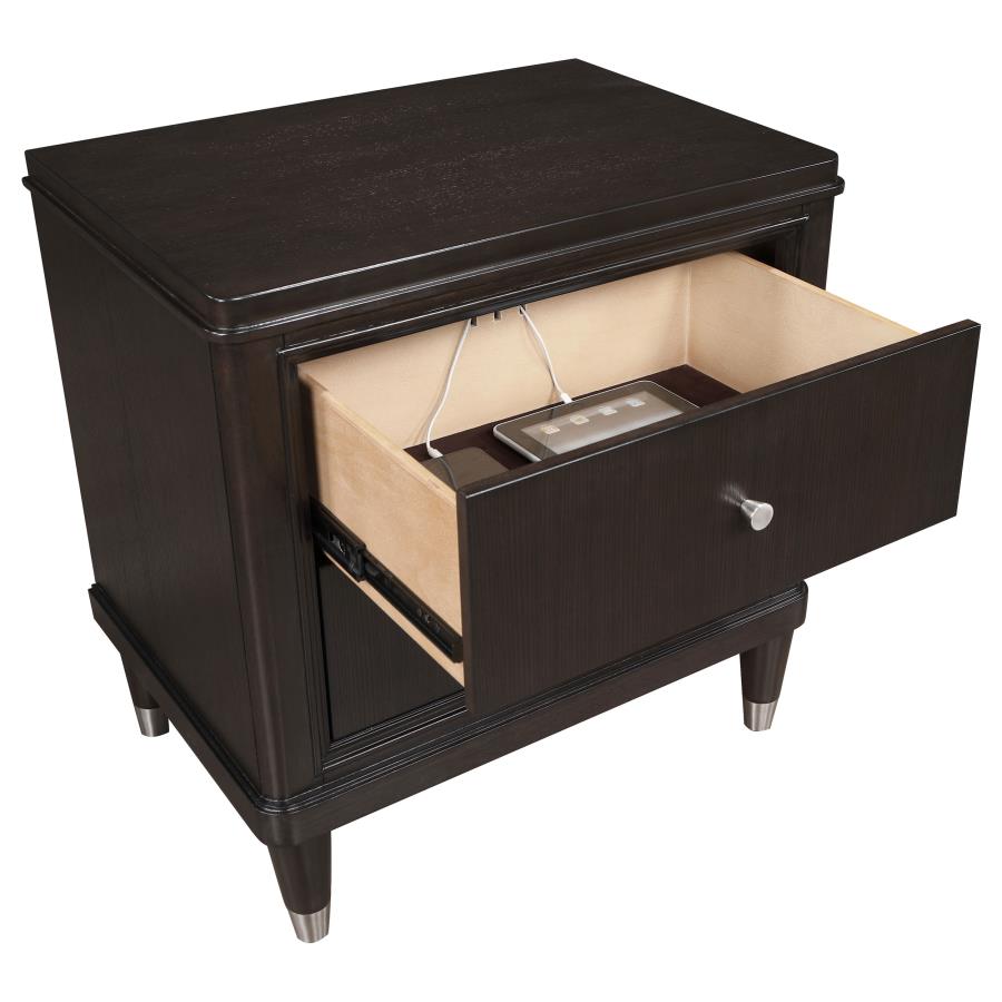 (image for) Emberlyn 2-drawer Nightstand Brown