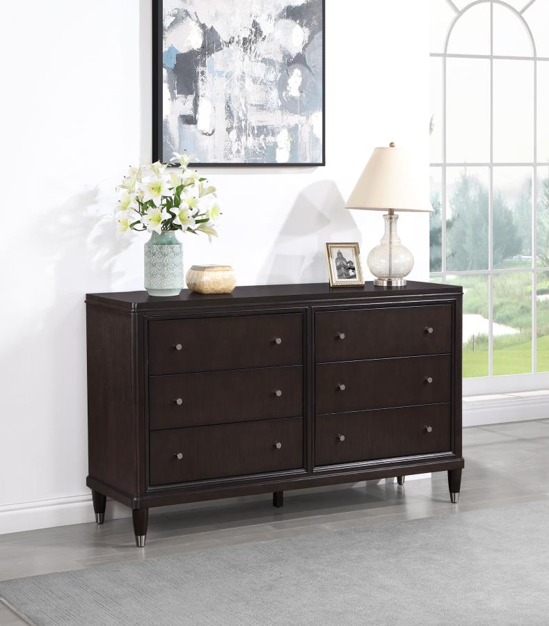 (image for) Emberlyn 6-drawer Dresser Brown